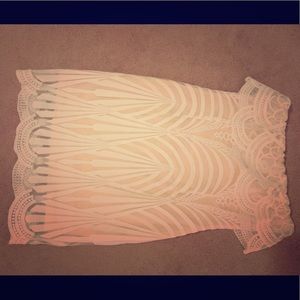 Charlotte Russe strapless dress *free w/ purchase*